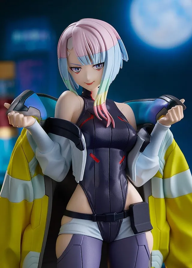 POP UP PARADE Lucy L Size from Cyberpunk: Edgerunners, official product photo